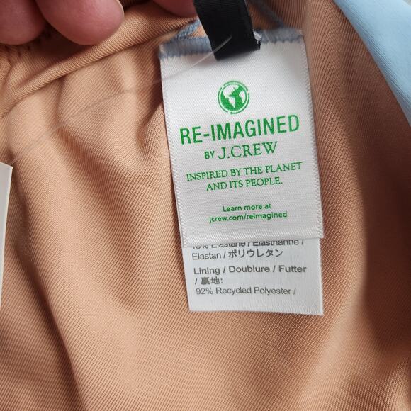 NWT J. Crew Bikini Bottom Size Large Blue - Picture 6 of 11